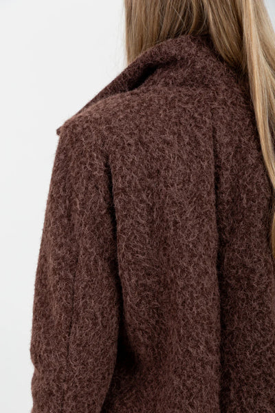 Chrissy Coat Chocolate