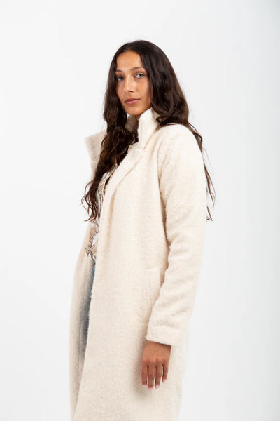 Chrissy Coat Ivory