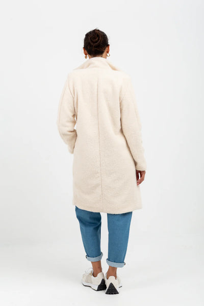 Chrissy Coat Ivory