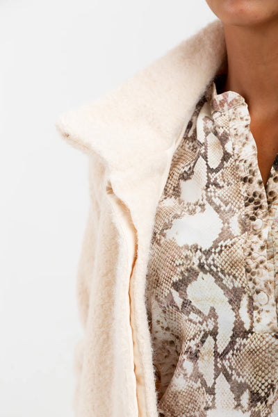 Chrissy Coat Ivory