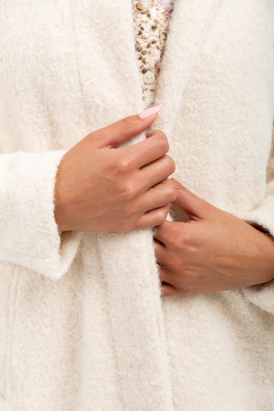 Chrissy Coat Ivory
