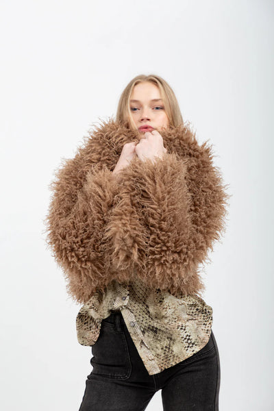 Farrah Coat Bone