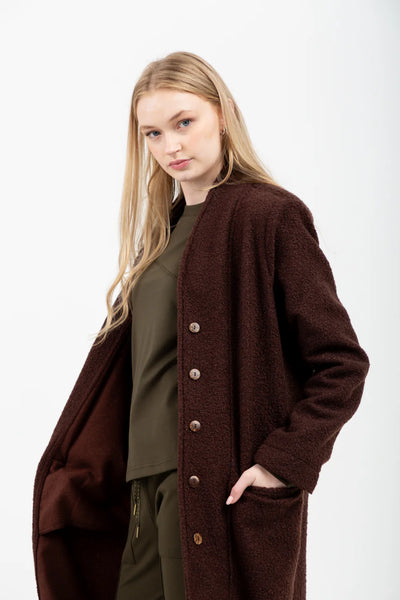 Kylie Coat Chocolate