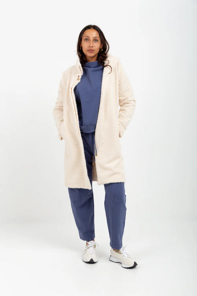 Chrissy Coat Ivory