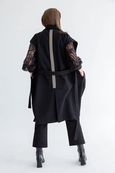 Kinda The Serafina Coat Black