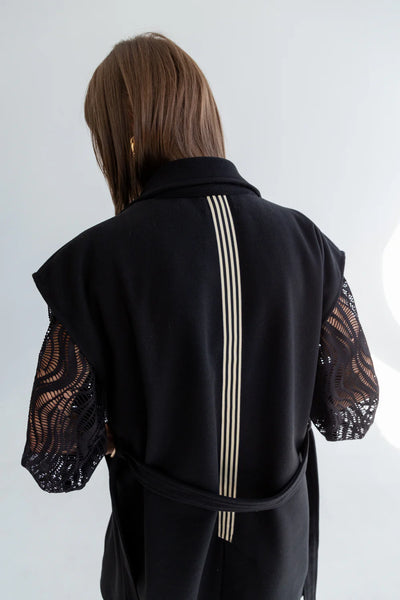 Kinda The Serafina Coat Black