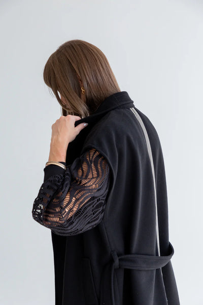 Kinda The Serafina Coat Black