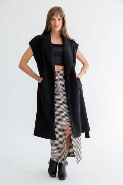 Kinda The Serafina Coat Black