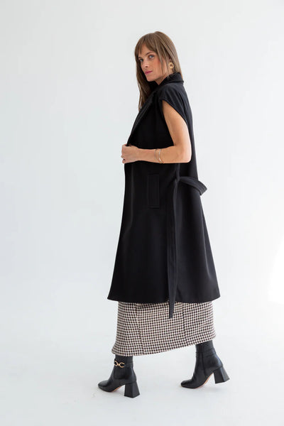 Kinda The Serafina Coat Black