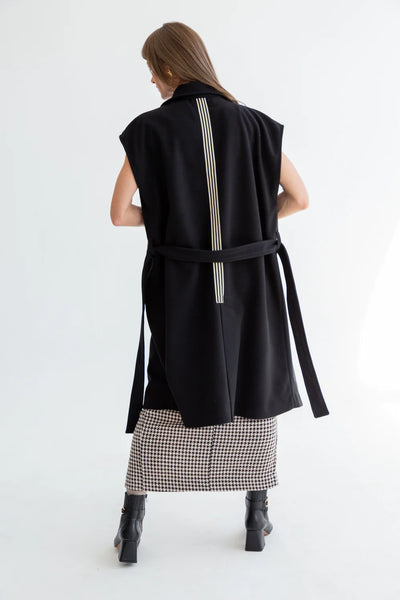 Kinda The Serafina Coat Black