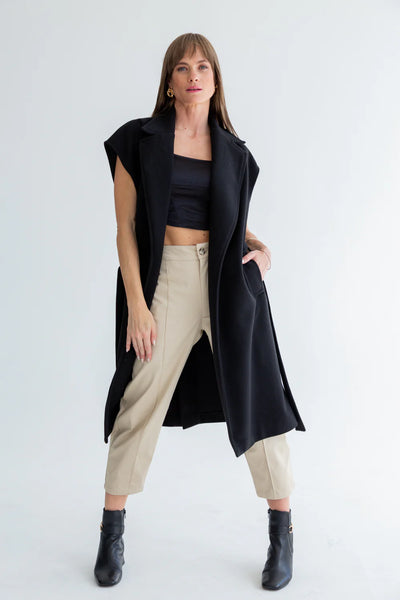 Kinda The Serafina Coat Black
