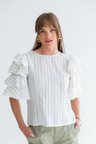 Gabriella Top Stripe