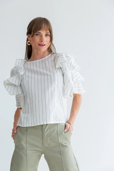 Gabriella Top Stripe