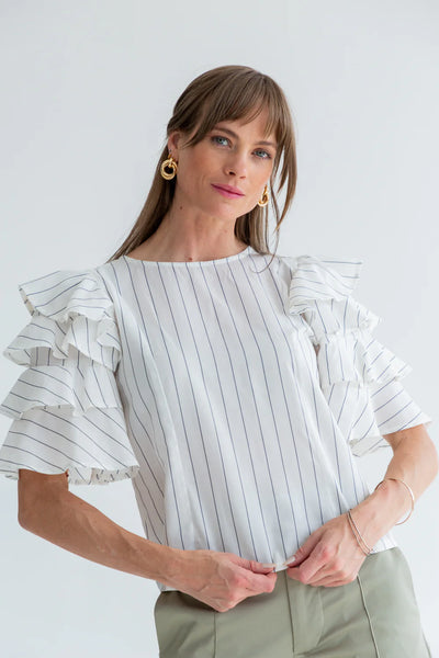 Gabriella Top Stripe