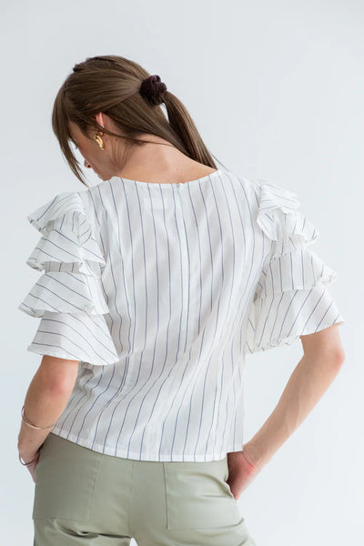 Gabriella Top Stripe