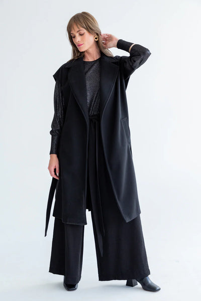 Kinda The Serafina Coat Black