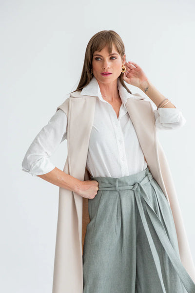 Kinda The Serafina Coat Ivory