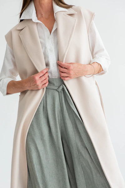 Kinda The Serafina Coat Ivory