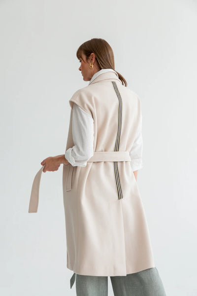 Kinda The Serafina Coat Ivory