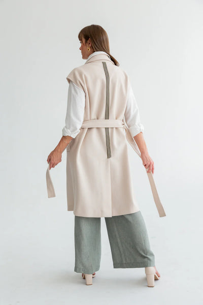 Kinda The Serafina Coat Ivory