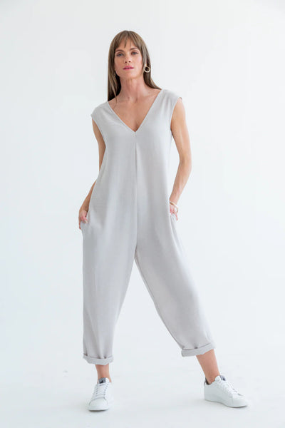 Linen Jumpsuit Natural