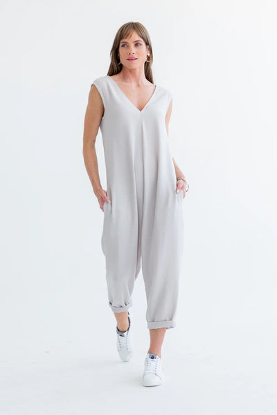 Linen Jumpsuit Natural