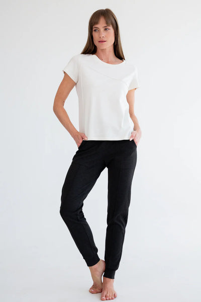 The Track Tee Ivory