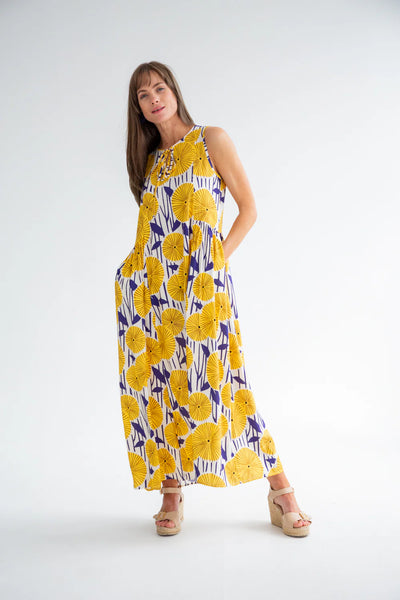 Kinda Clara Dress Sun Burst