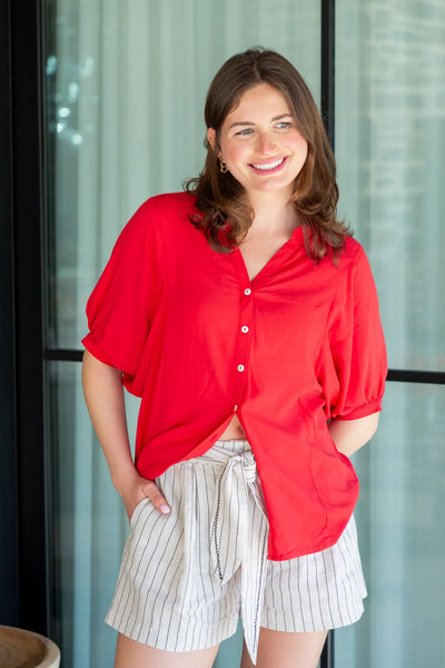 Gabi Blouse Salsa