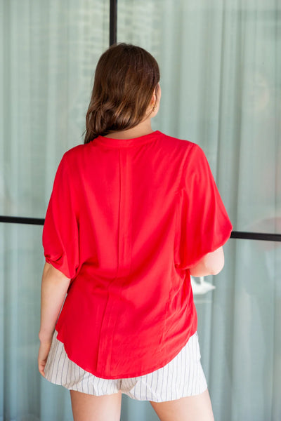 Gabi Blouse Salsa