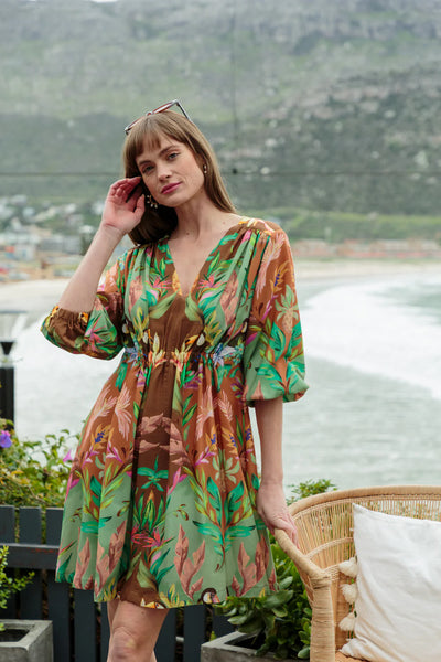 Arniston Short Dress Coco Toucan