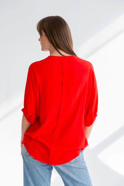 Kinda Gabi Blouse Red