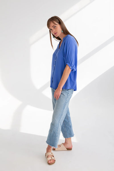 Kinda Gabi Blouse Blue