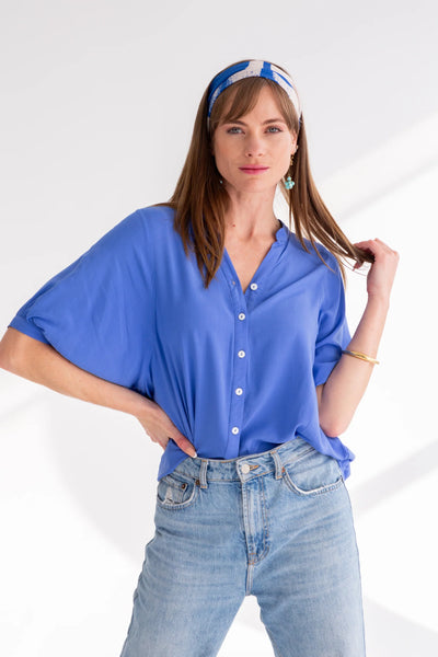 Kinda Gabi Blouse Blue