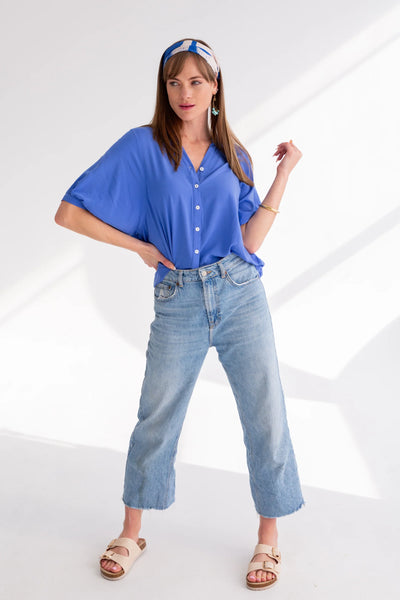 Kinda Gabi Blouse Blue