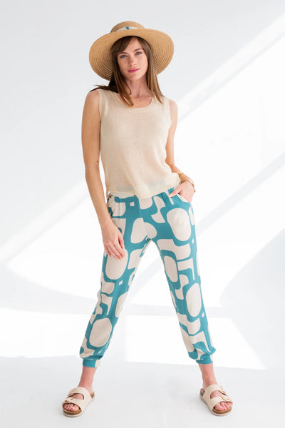 Kinda The Gorge Pants Blue Pebble