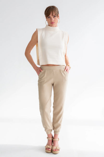 Kinda The Gorge Pants Taupe