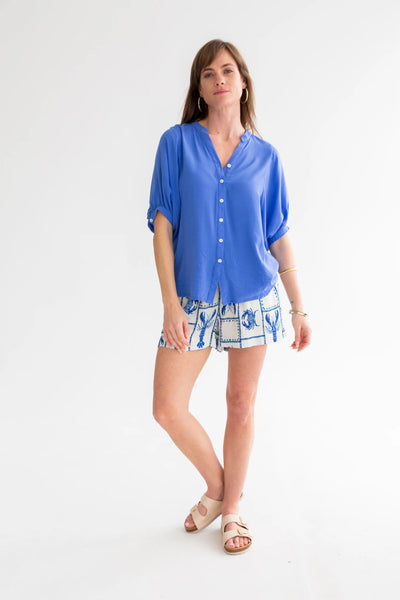 Kinda Gabi Blouse Blue