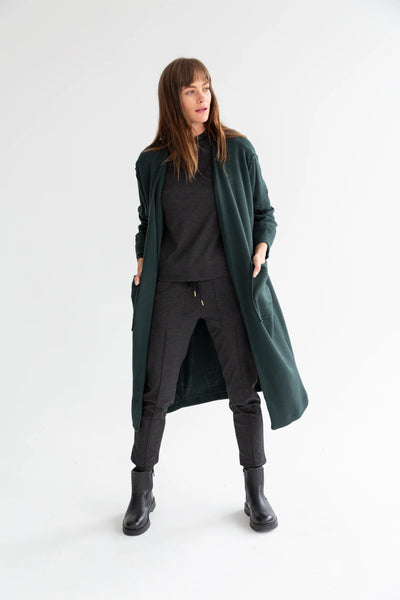 Kinda The Track Pants Black Melange