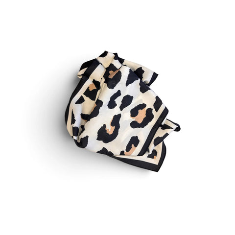 Light Leopard Print Scarf