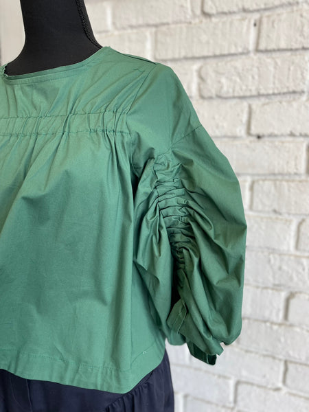 Laurie Tunnel Top in Green