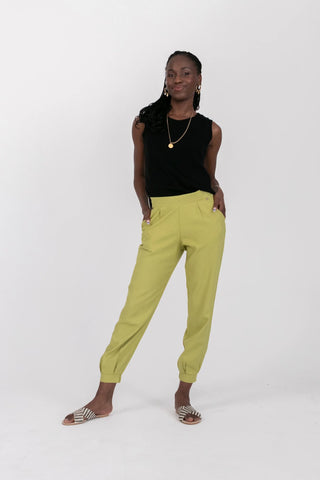 The Gorge Pants Chartreuse
