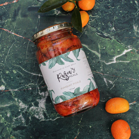 Razia's Kumquat Pickle (375ml)