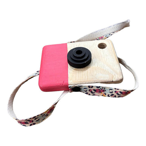 Kids Wooden Camera - Watermelon