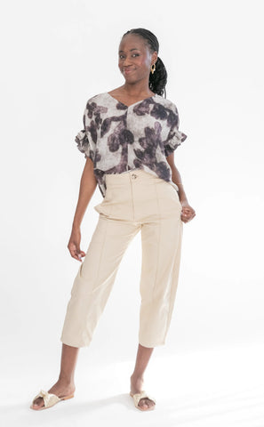 Mandy Blouse Purple Shadow