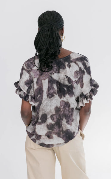 Mandy Blouse Purple Shadow