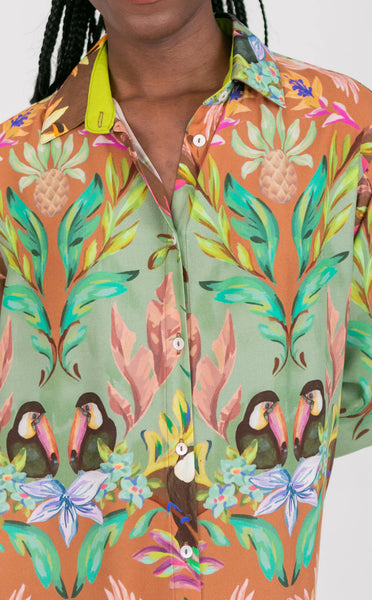 Evie Dress Coco Toucan