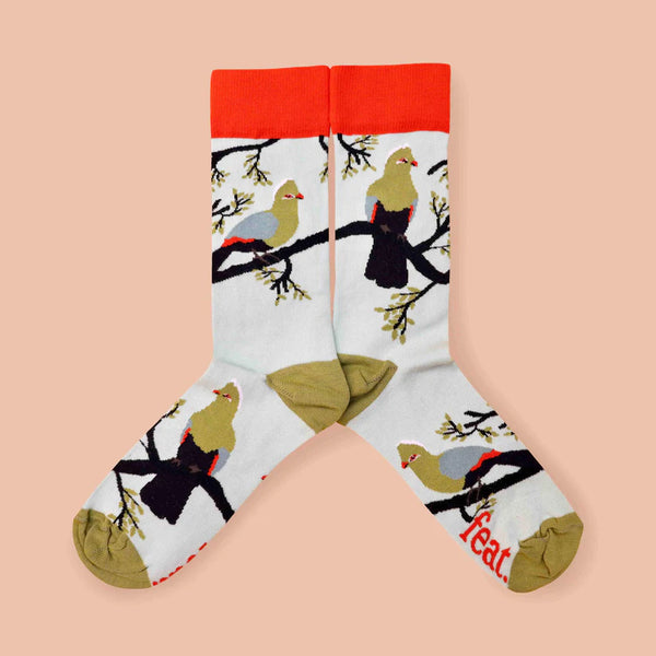 Ladies' Knysna Loerie socks