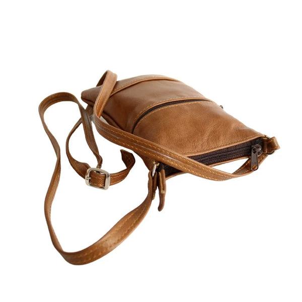 Brown Leather Kim Sling Bag