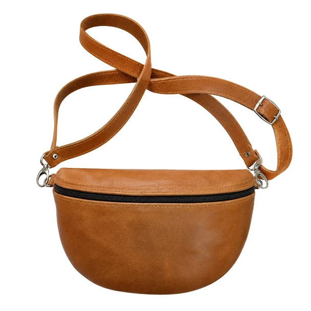 Leather Bag Mia Moon Bag with Sling